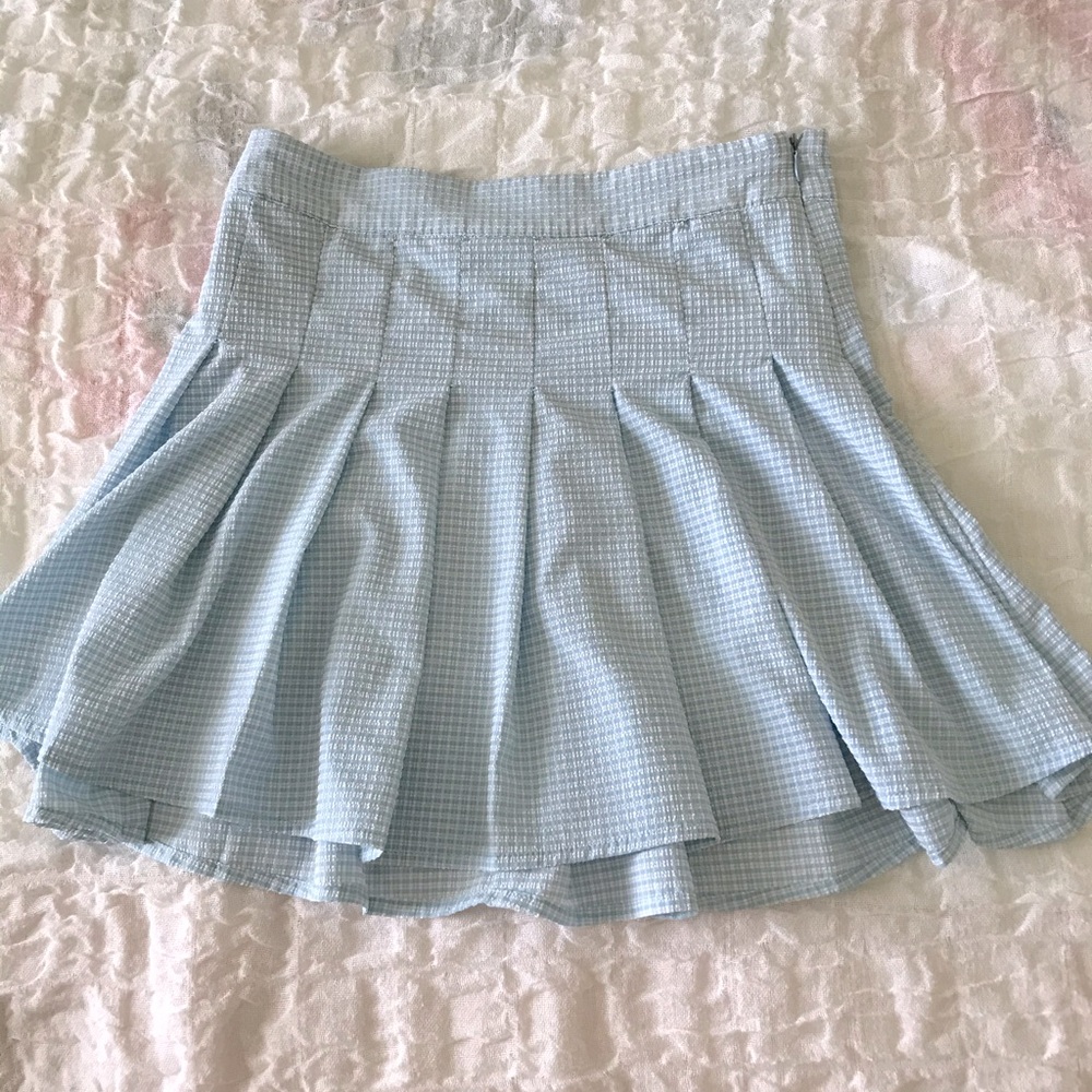 cute blue skirt